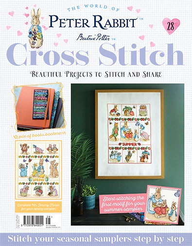 Peter Rabbit Cross Stitch Issue 28