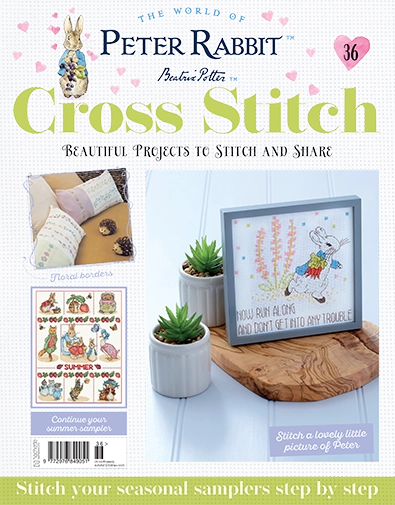 Peter Rabbit Cross Stitch Issue 36