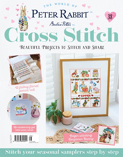 Peter Rabbit Cross Stitch Issue 38