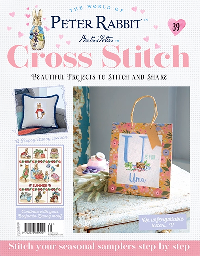 Peter Rabbit Cross Stitch Issue 39