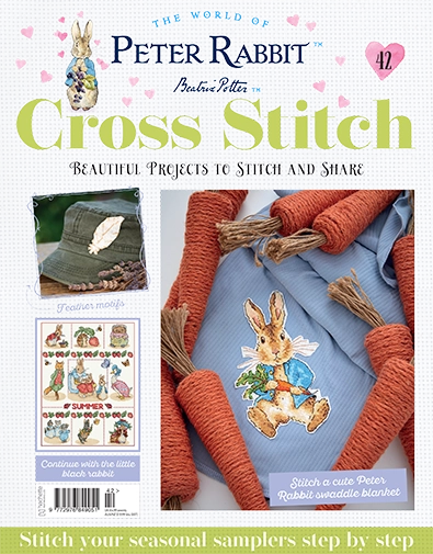 Peter Rabbit Cross Stitch Issue 42