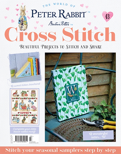 Peter Rabbit Cross Stitch Issue 43