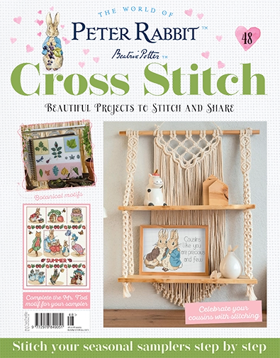 Peter Rabbit Cross Stitch Issue 48