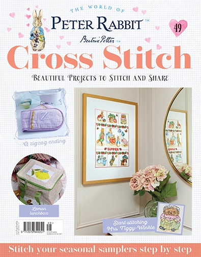 Peter Rabbit Cross Stitch Issue 49