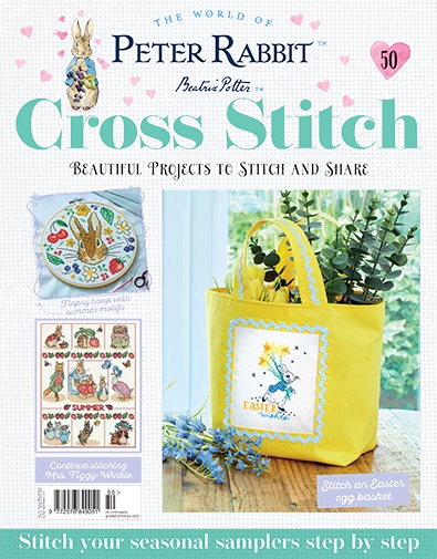 Peter Rabbit Cross Stitch Issue 50