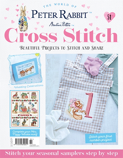 Peter Rabbit Cross Stitch Issue 51