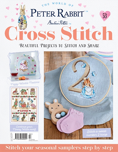 Peter Rabbit Cross Stitch Issue 53