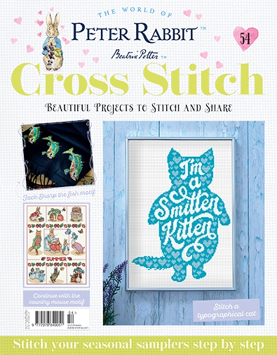 Peter Rabbit Cross Stitch Issue 54