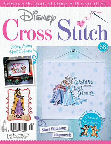 Disney Cross Stitch Issue 58