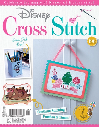 Disney Cross Stitch Issue 196