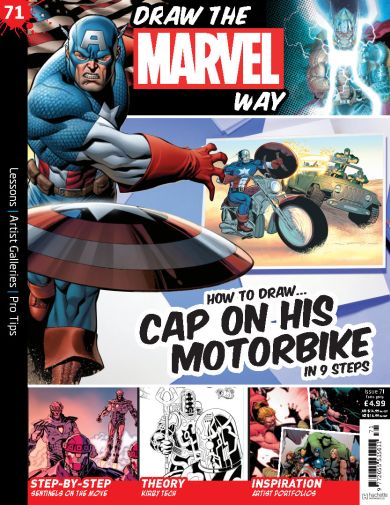 Cap on his Motorbike Issue 71
