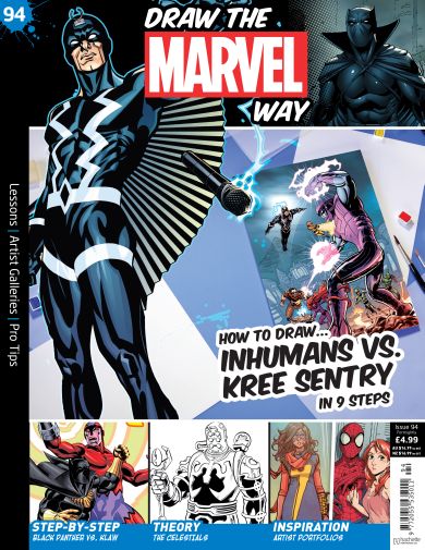 Inhumans vs. Kree Sentry Issue 94