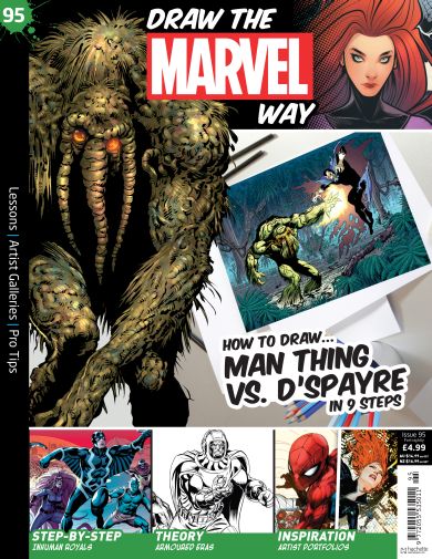 Man thing vs. D'spayre Issue 95