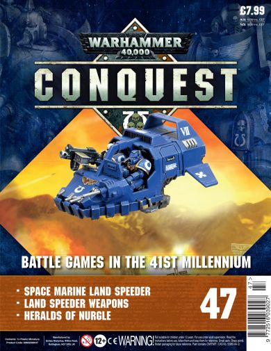 Warhammer Conquest Issue 47 no models 
