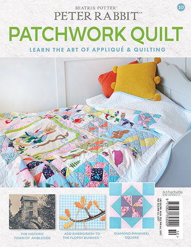 Peter Rabbit Patchwork Quilt Issue 10