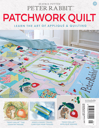Peter Rabbit Patchwork Quilt Issue 21