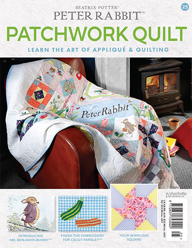 Peter Rabbit Patchwork Quilt Issue 25