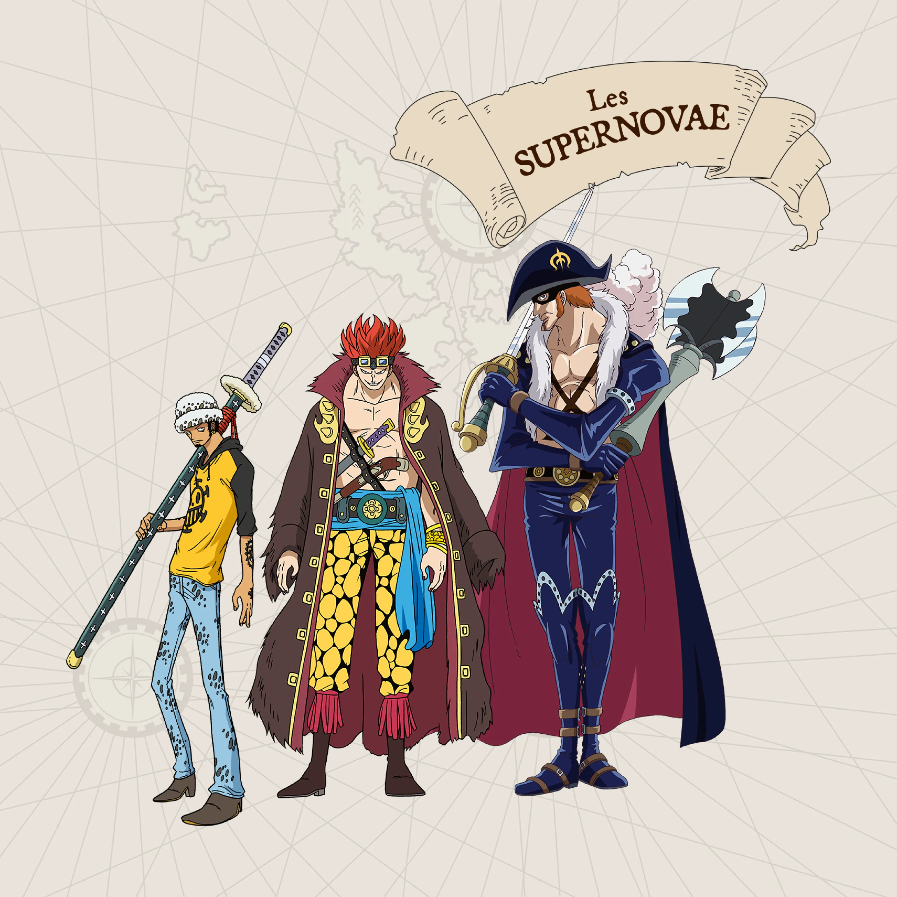 Les supernovae One Piece