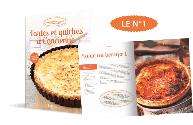 Le N°1 : Le livre de recettes Tartes et quiches à l'ancienne