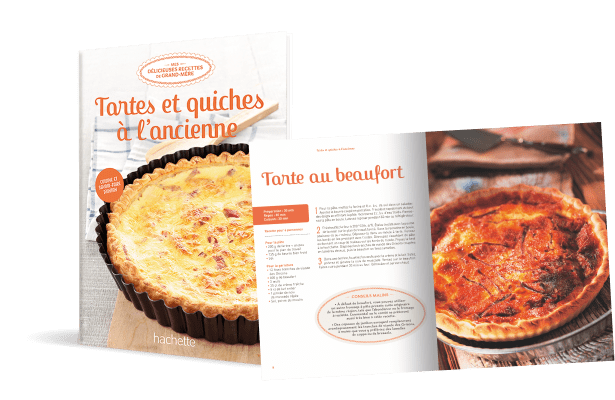 Le N°1 : Le livre de recettes Tartes et quiches à l'ancienne