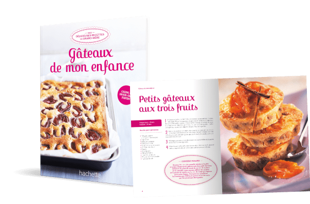 Le N°2 : Le livre de recettes Gâteaux de mon enfance