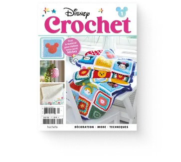 Le fascicule Disney Crochet