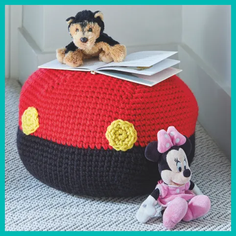 Le pouf Mickey