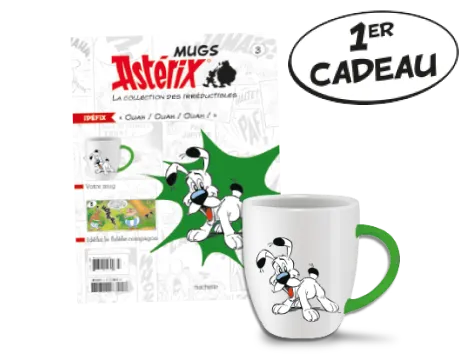 Un numéro gratuit Mug astérix