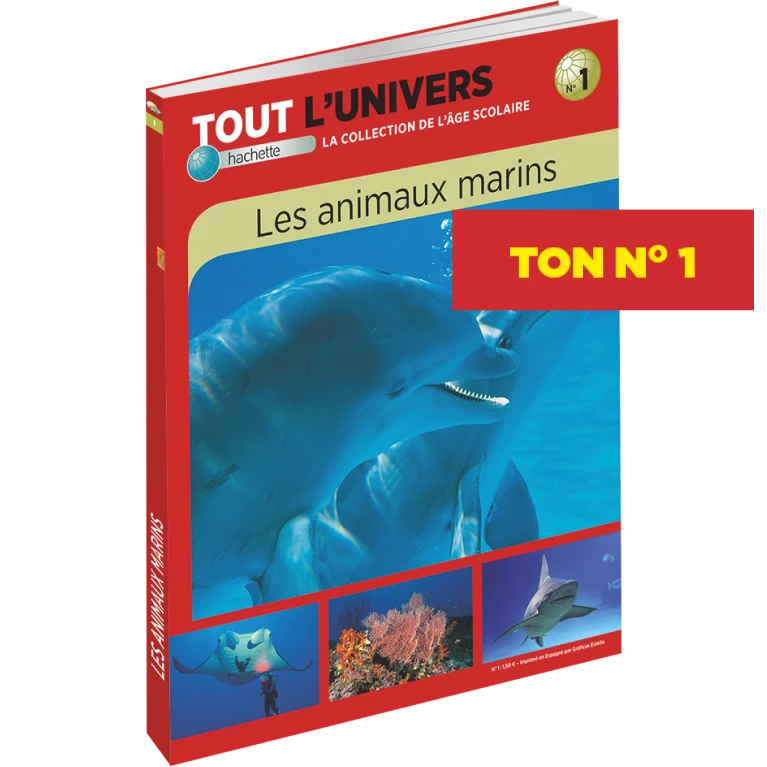 Ton n°1 : le livre sur les animaux marins + le planisphère OFFERT !