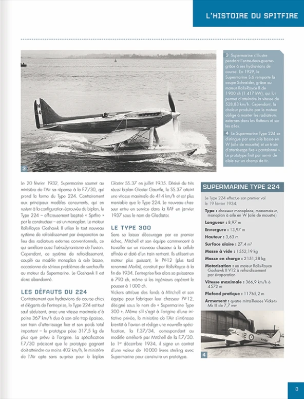 De passionnants fascicules pour tout savoir sur le légendaire Spitfire et son histoire