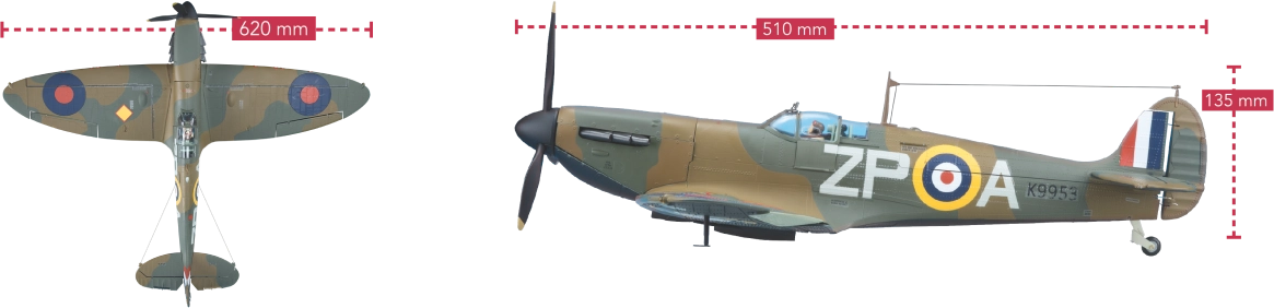 Spitfire MK Ia, le célèbre chasseur de la Seconde Guerre mondiale