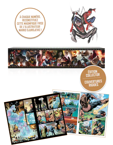 La frise de collection Marvel Ultimate de Marko Djurdjevic