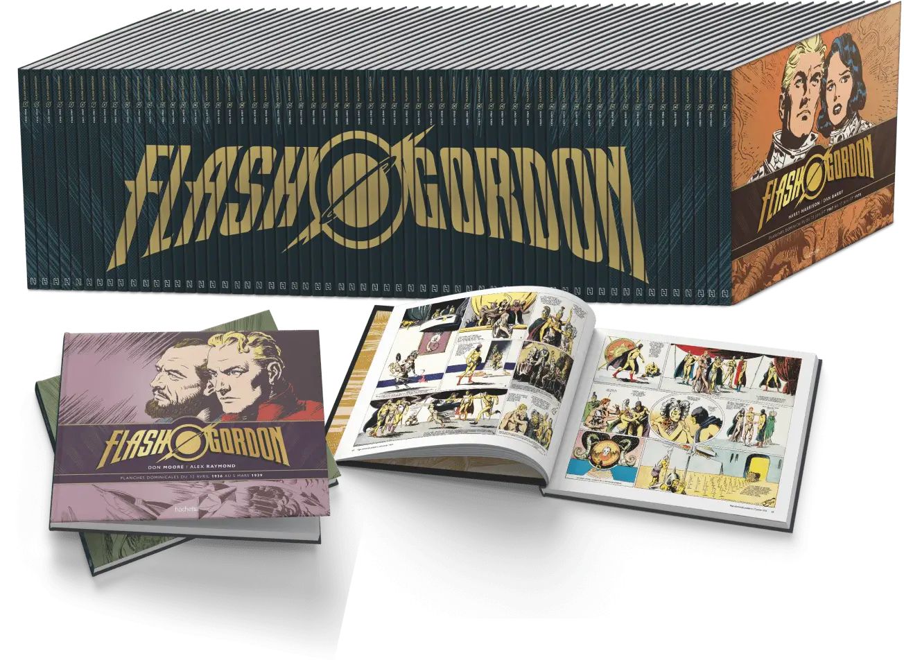 La frise de collection Flash Gordon avec dorures