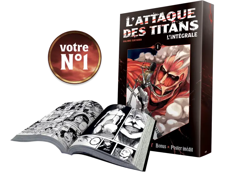 Le N°1 : Le tome 1 + pages bonus : le storyboard du manga + 1 poster offert