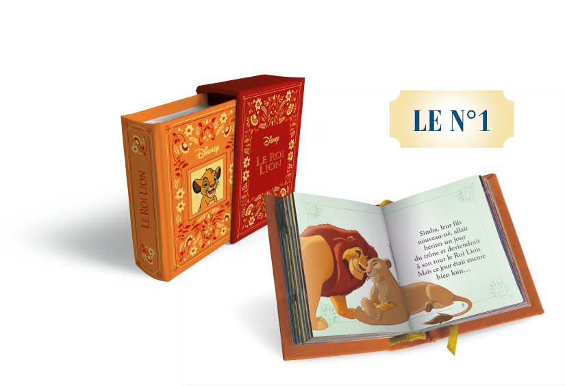 Le N°1 : Le mini-livre LE ROI LION et son étui