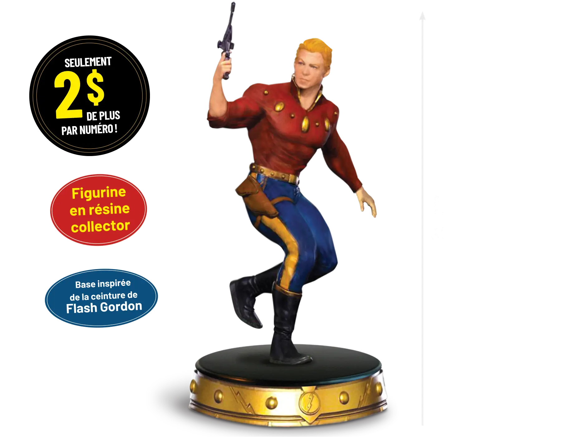 La figurine collector de Flash Gordon