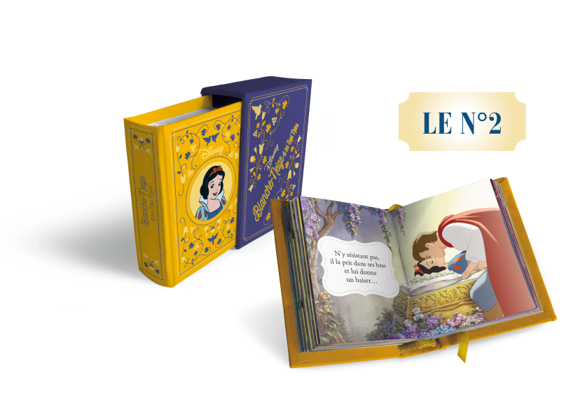 Le N°2 : Le mini-livre BLANCHE NEIGE et son étui 