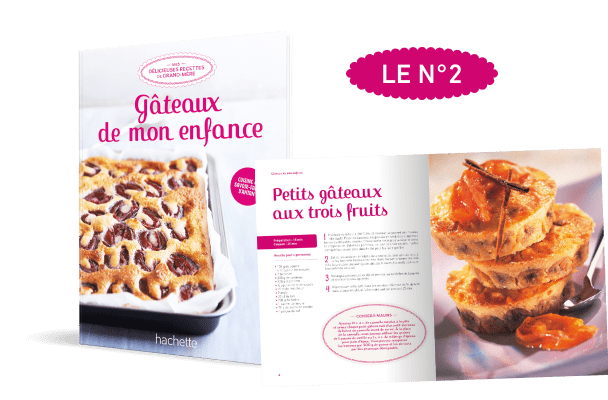 Le N°2 : Le livre de recettes Gâteaux de mon enfance