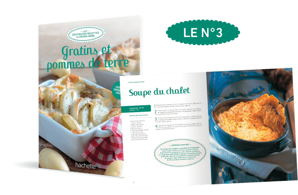 Le N°3 : Le livre de recettes Gratins et pommes de terre