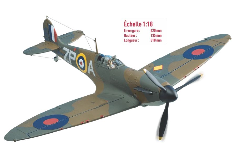 Spitfire Mk Ia, le légendaire avion de chasse Britannique