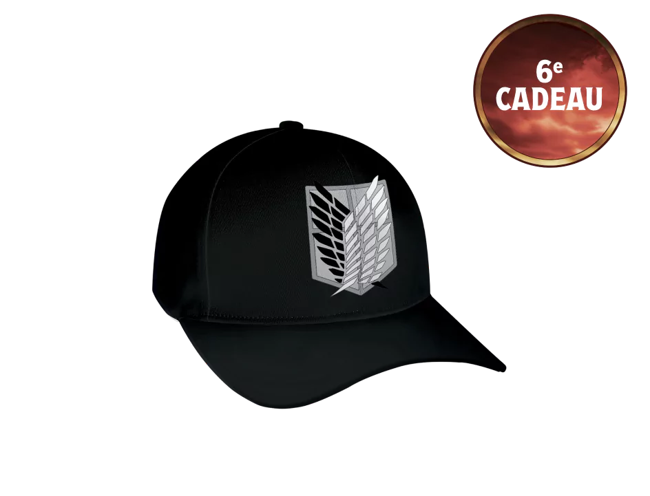 La casquette l'Attaque des Titans