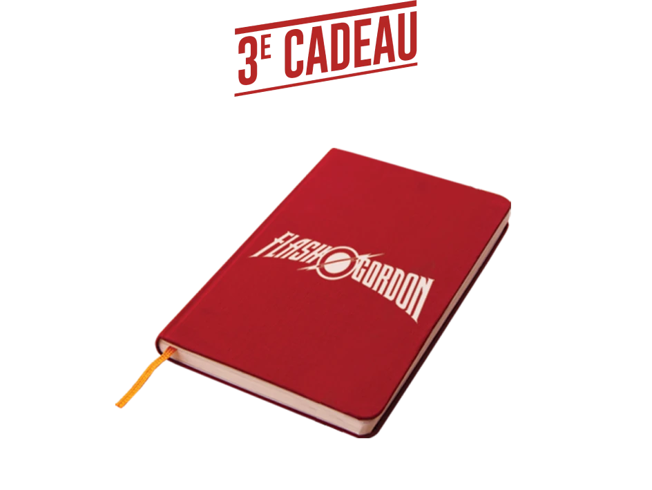 Le carnet de notes Flash Gordon