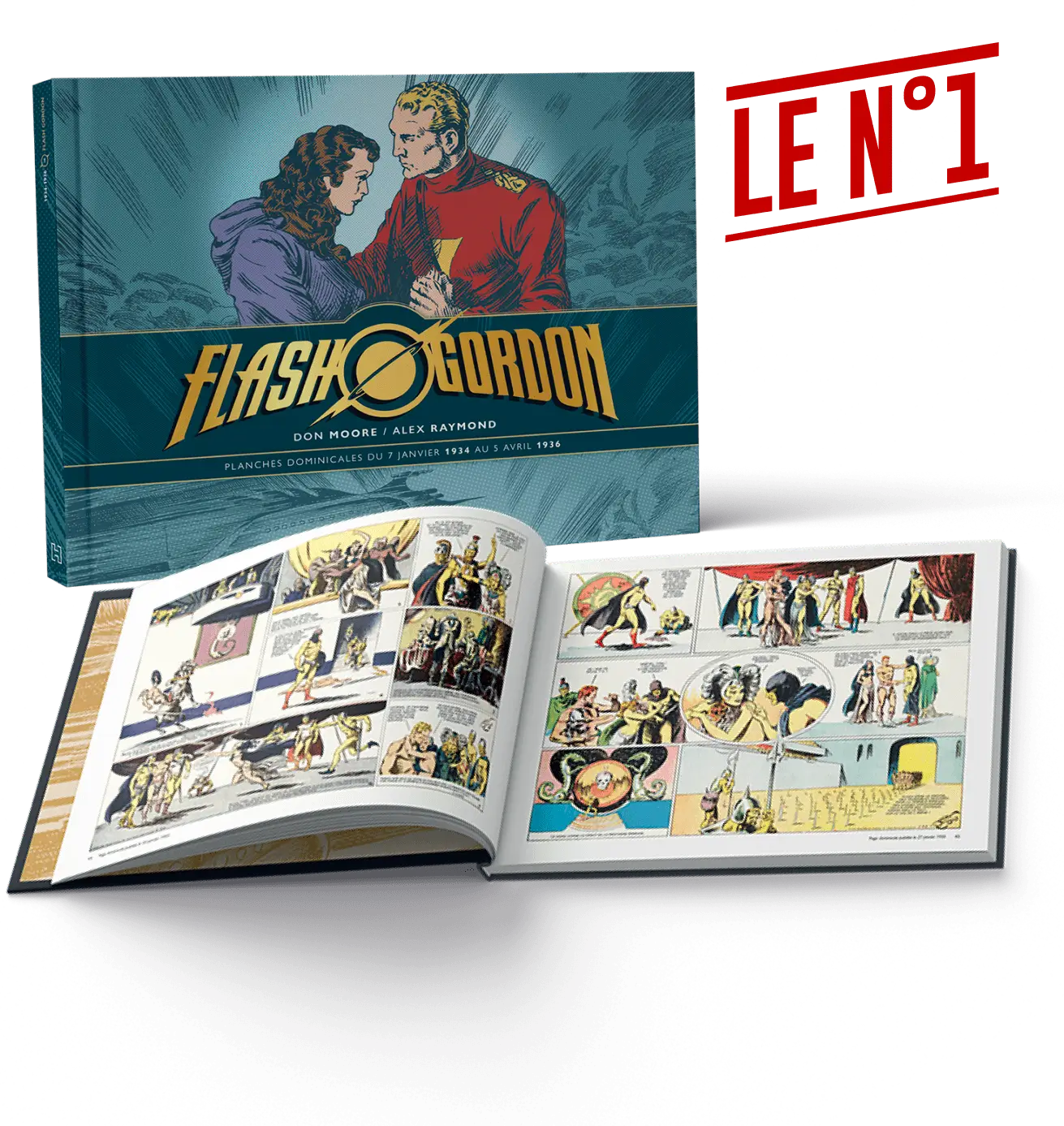 Le N°1  :Flash Gordon - Planches dominicales 1934-1936