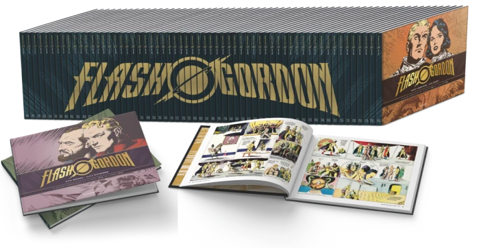 La frise de collection Flash Gordon avec dorures