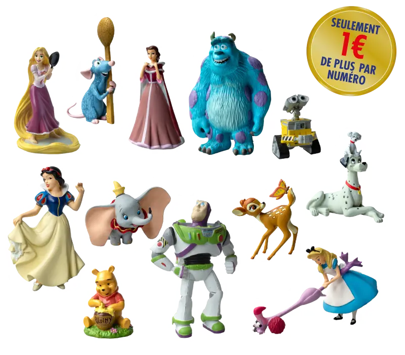 12 figurines Disney exclusives