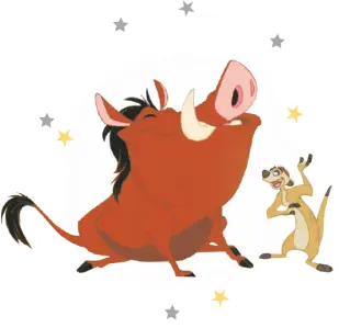 Timon et Pumbaa