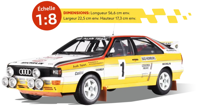 AUDI QUATTRO A2, LA LÉGENDE DU RALLYE !