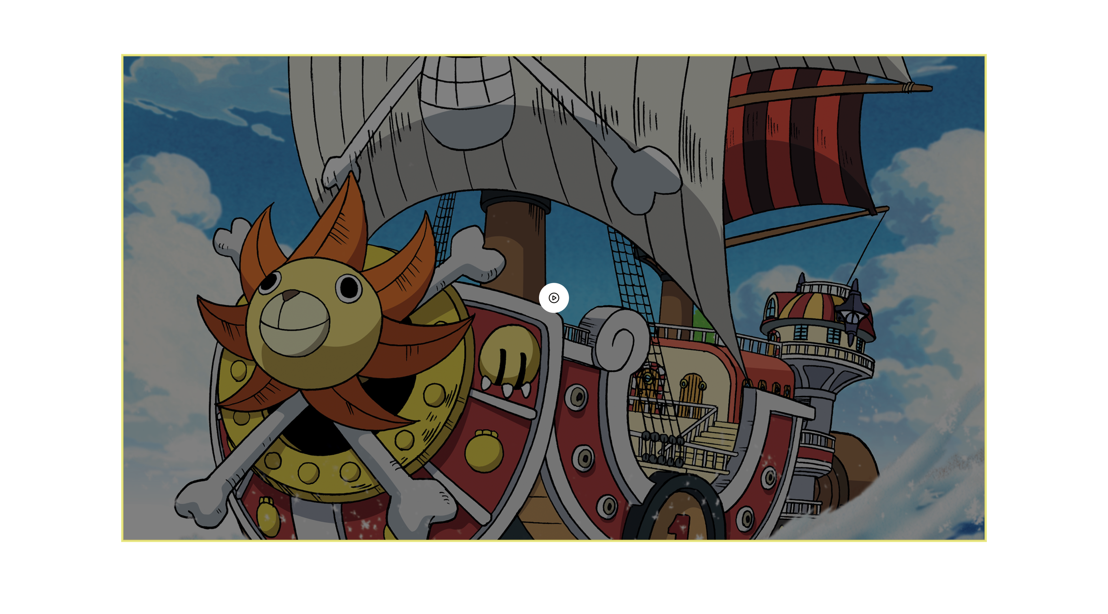 Construisez le navire Thousand Sunny One Piece