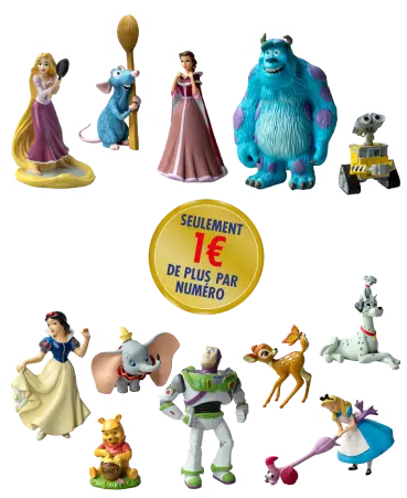 12 figurines Disney exclusives