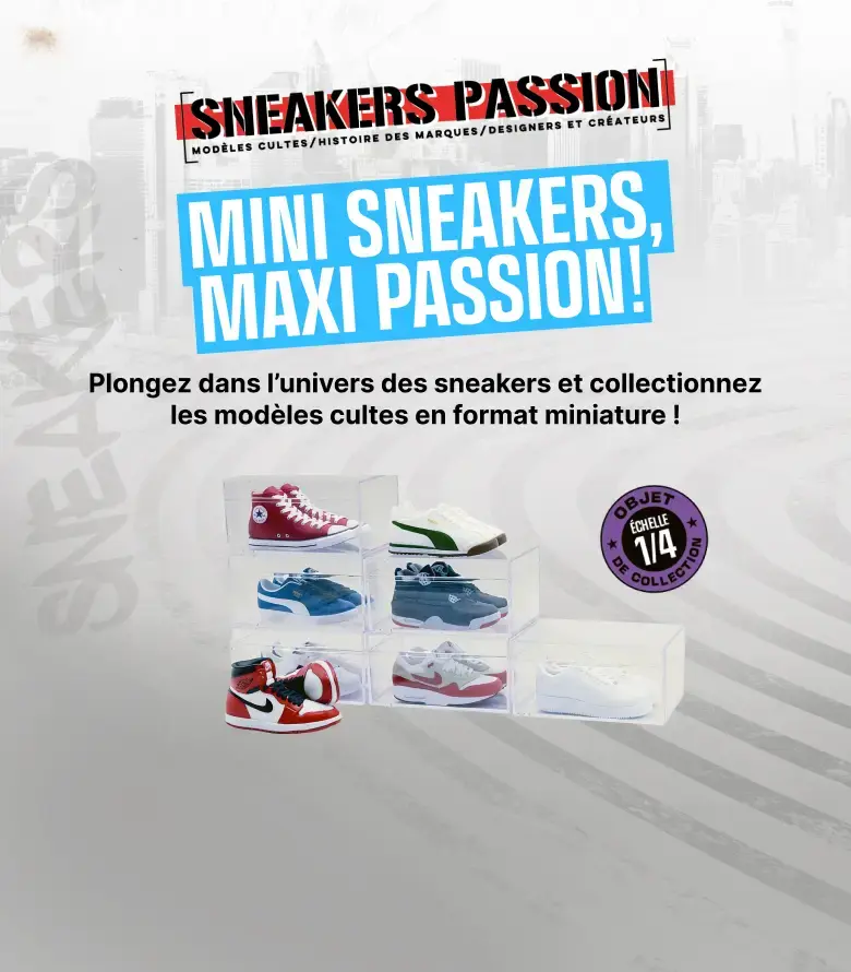 Mini sneakers, maxi passion